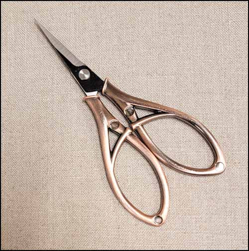 Royal Copper Embroidery Scissors Yarn Tree