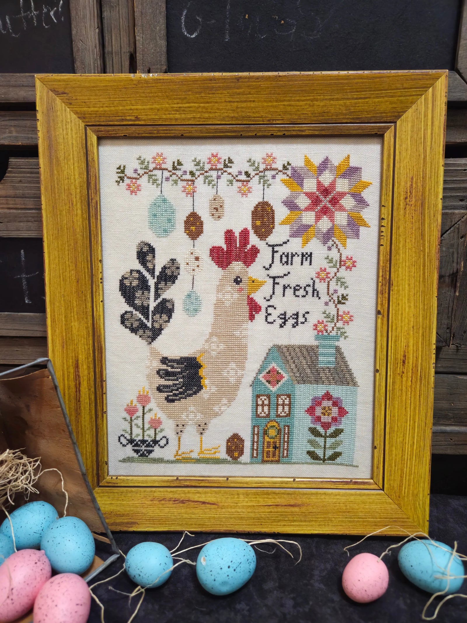 Rudy Rooster by Quaint Rose Needlearts (Pre-order) Quaint Rose Needlearts