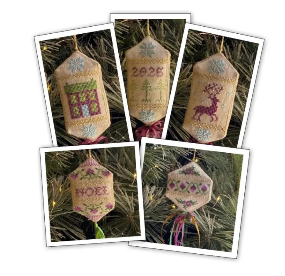 Sampler Ornaments by Jean Farish (Pre-order) Jean Farish