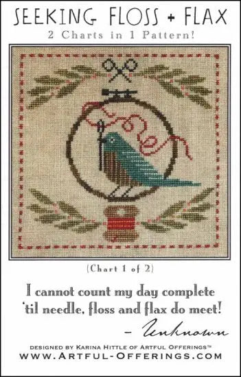 Seeking Floss + Flax by Artful Offerings Artful Offerings