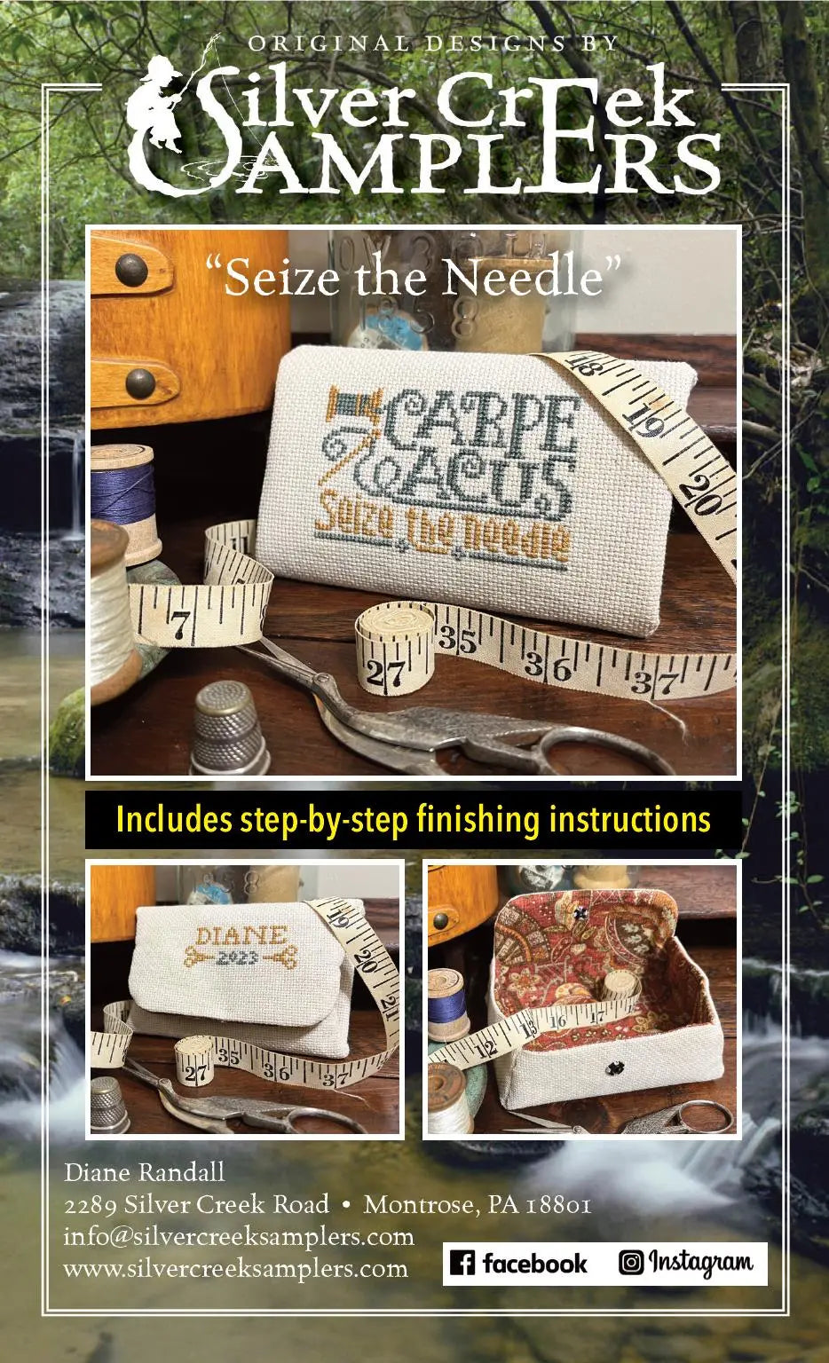 Seize the Needle by Silver Creek Samplers (Pre-order) Silver Creek Samplers