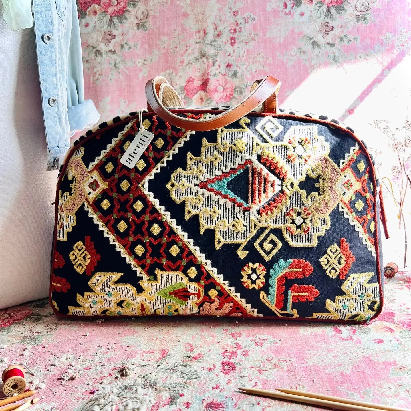 Sew Crewel Overnighter by Atenti Atenti