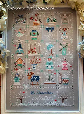 Shabby Winter Calendar by Cuore e Batticuore Cuore e Batticuore
