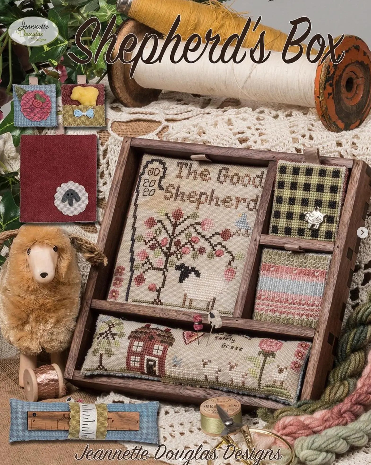 Shepherd's Box by Jeannette Douglas Design (Pre-order) Jeannette Douglas Designs