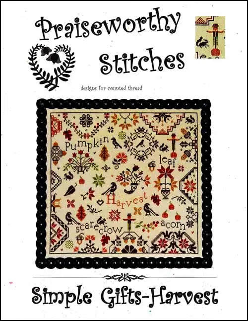 Simple Gifts - Harvest by Praiseworthy Stitches Praiseworthy Stitches