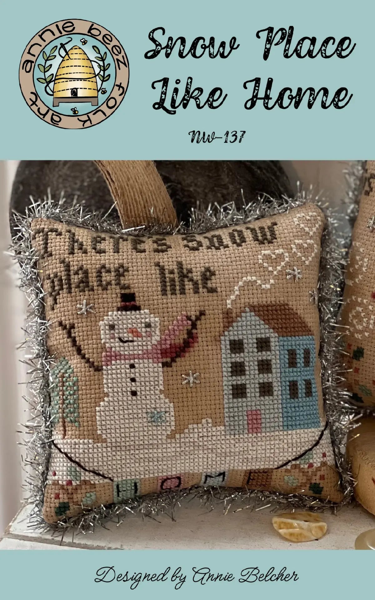 Snow Place Like Home by Annie Beez (Pre-order) Annie Beez Folk Art