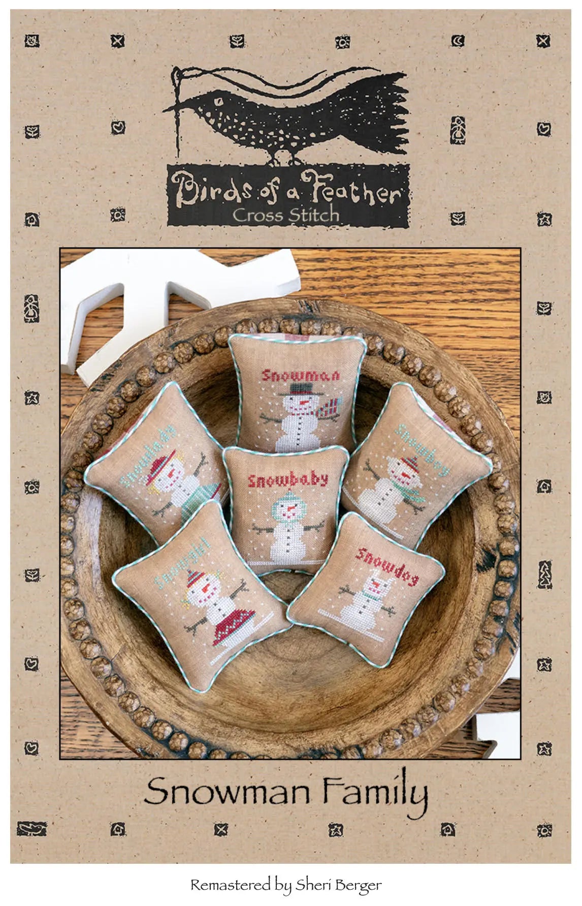 Snowman Family by Birds of a Feather Birds of a Feather