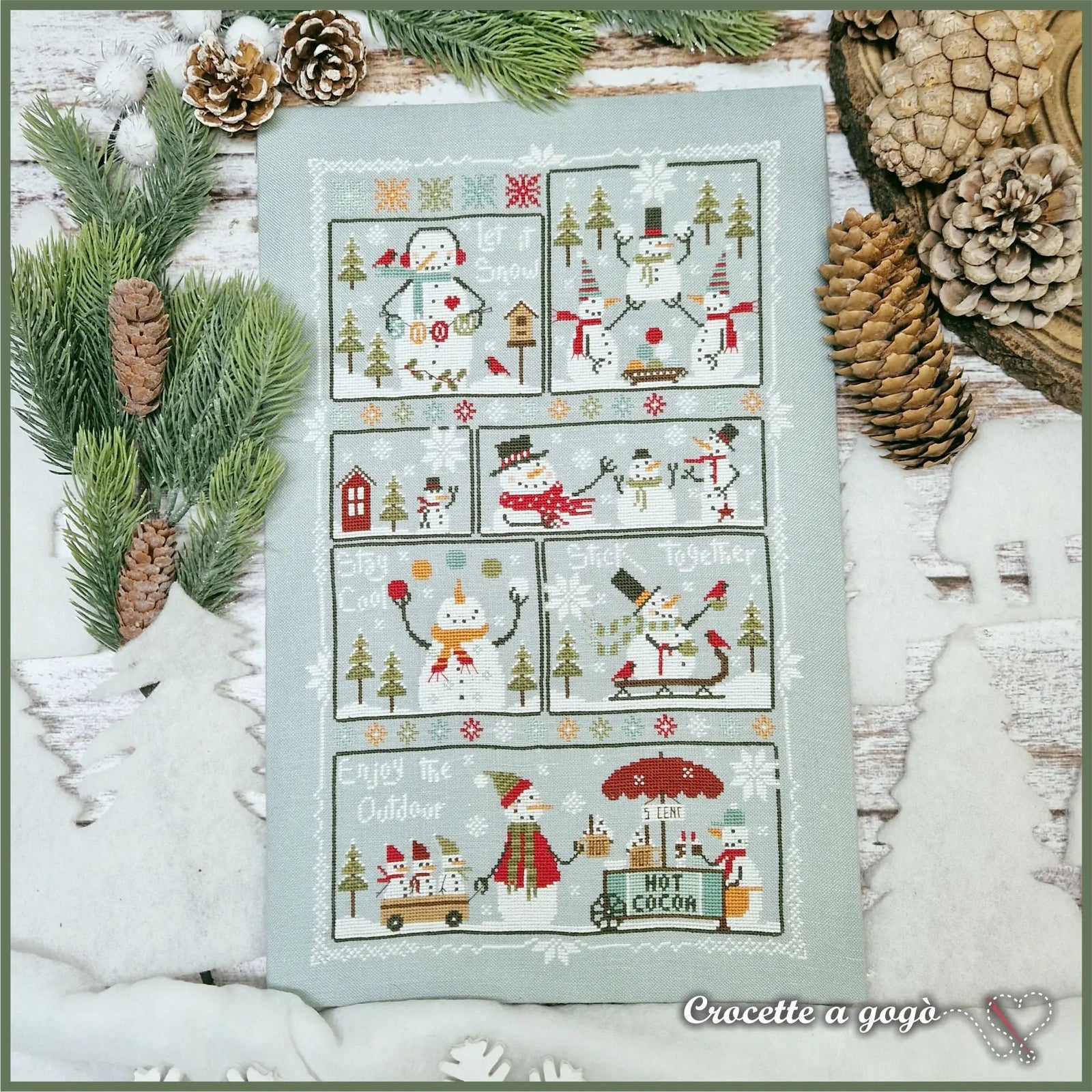 Snowman's Life by Crocette a gogo Crocette a gogo