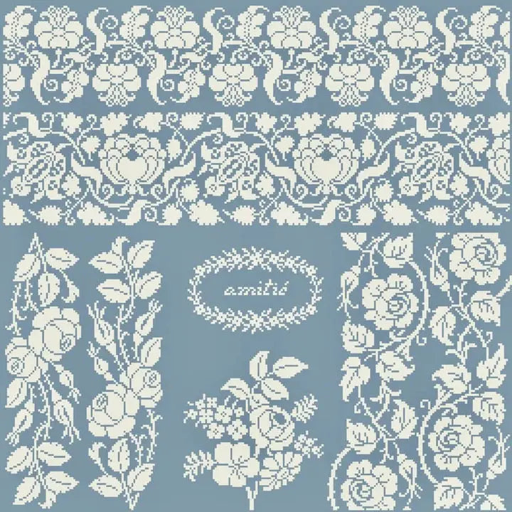 Sommerfreuden (Summer Pleasures) by Historische Stickmuster Historische Stickmuster