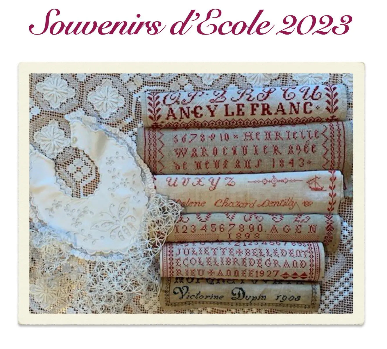 Souvenirs d'ecole by Reflets de Soie Reflets de Soie