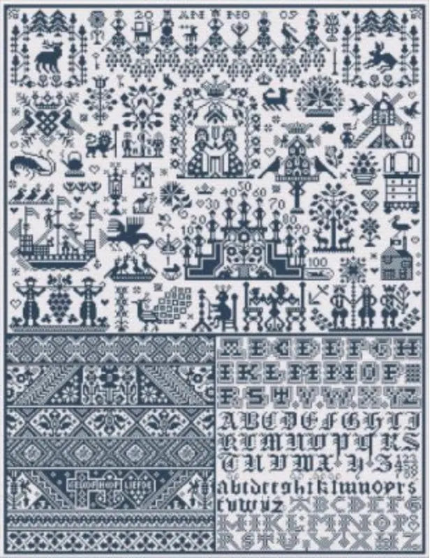 Spirit of Marken by Long Dog Samplers Long Dog Samplers