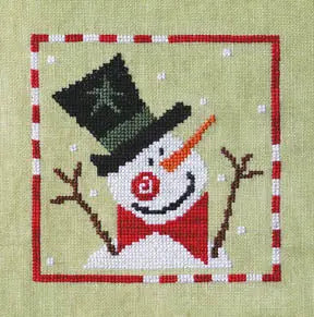 Sprightly Snowman by Artful Offerings Artful Offerings