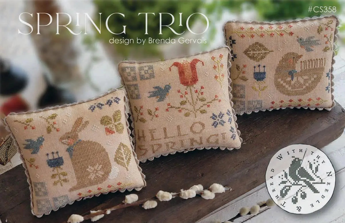 Spring Trio by With Thy Needle & Thread (pre-order) With Thy Needle & Thread