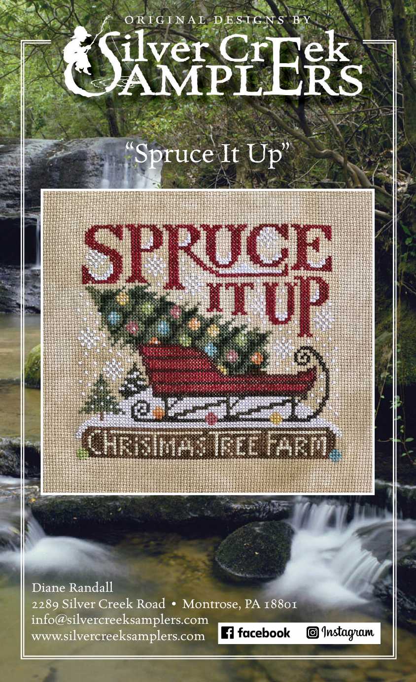 Spruce it Up by Silver Creek Samplers (pre-order) Silver Creek Samplers