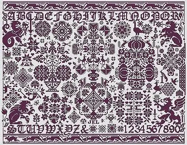 St Reatham by Long Dog Samplers Long Dog Samplers