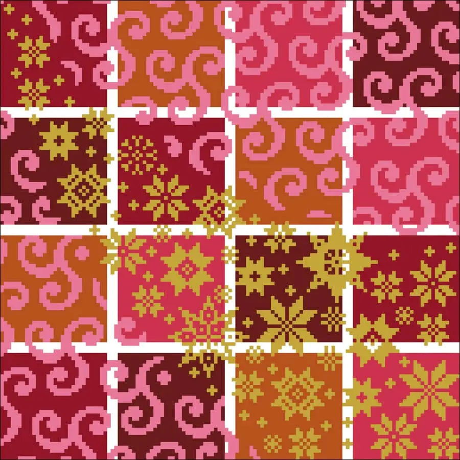 Sternschnupper (Shooting Star) by Historische Stickmuster Historische Stickmuster