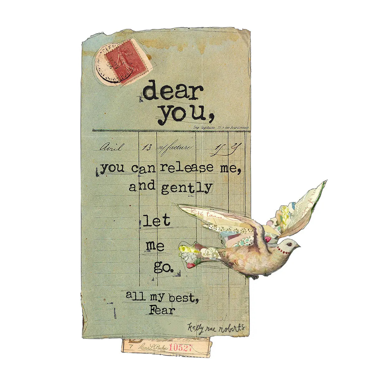 Sticker - All My Best, Fear Kelly Rae Roberts