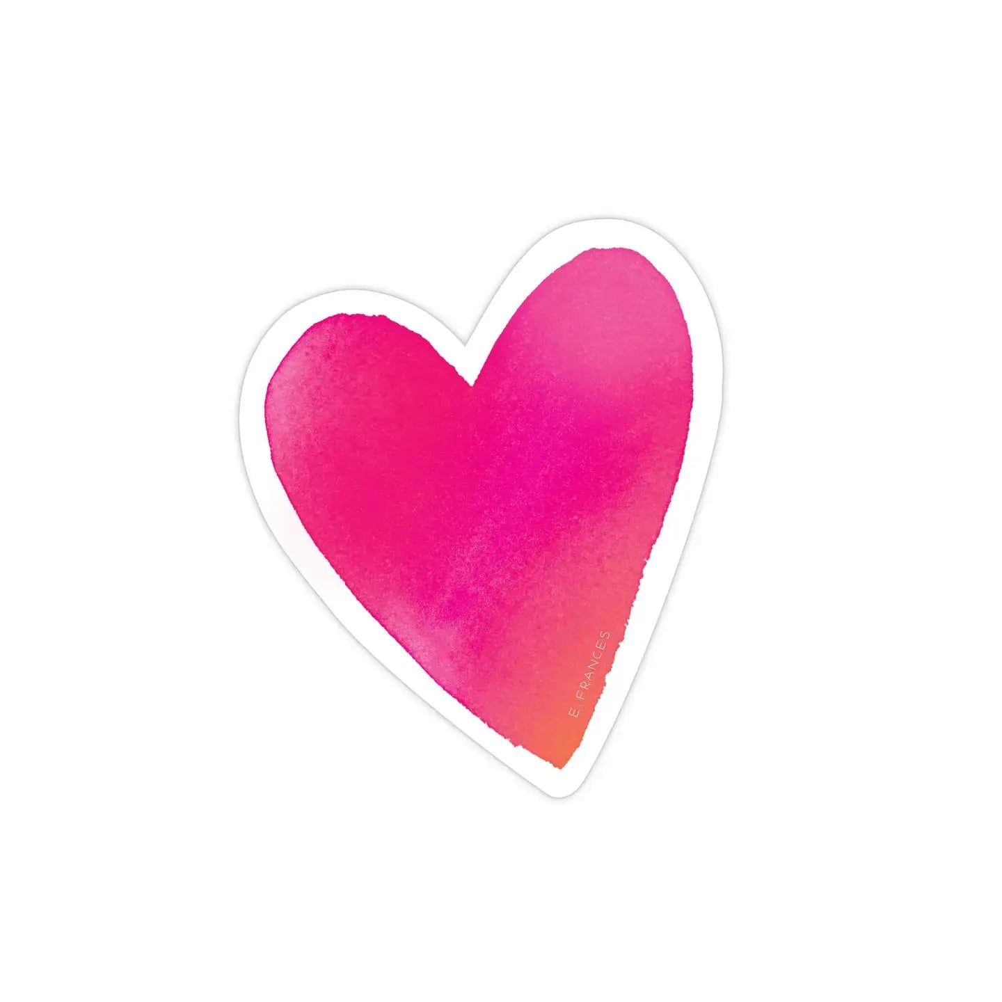 Sticker - Big Heart E. Frances