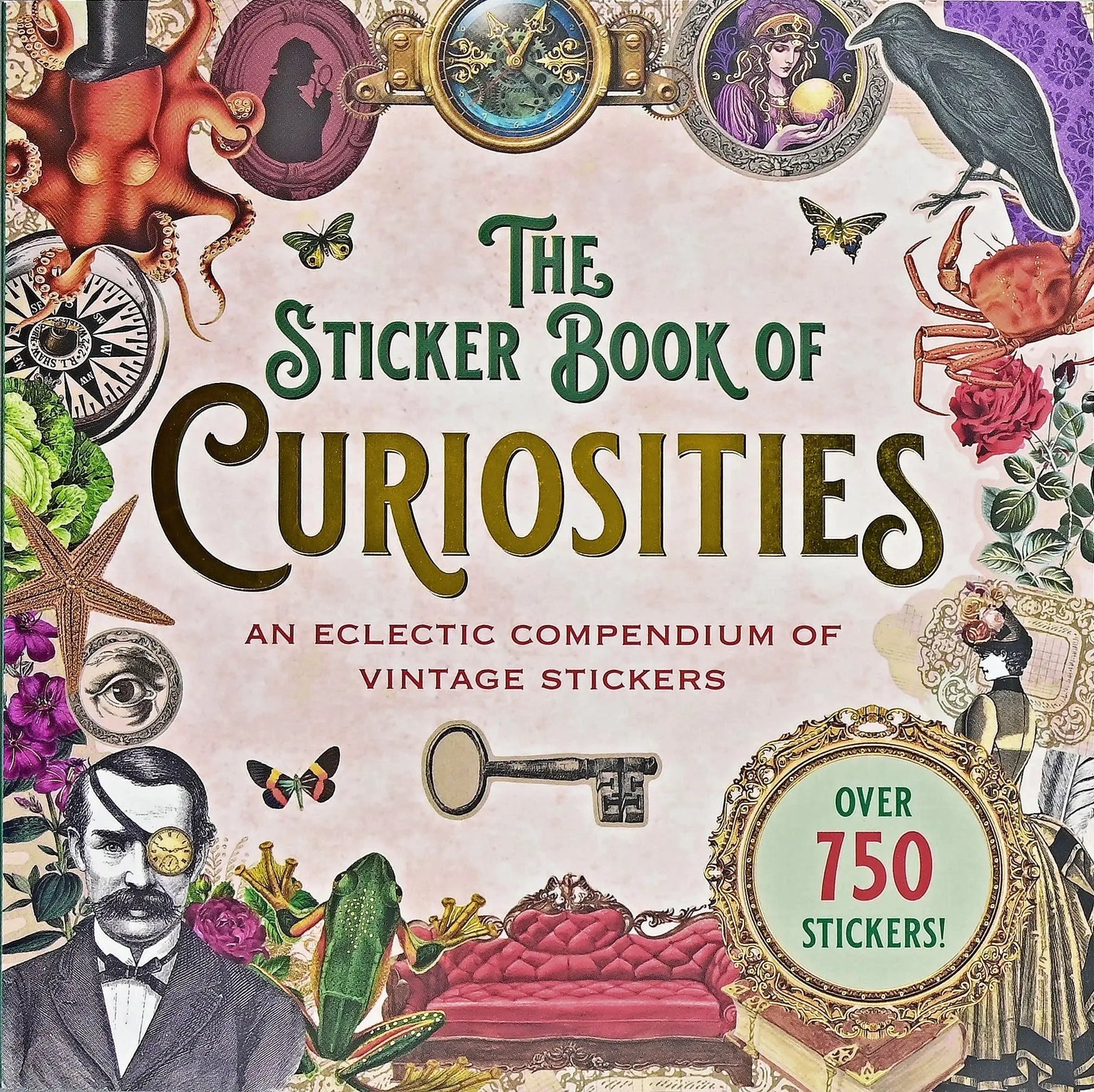 Sticker Book - Curiosities Peter Pauper Press