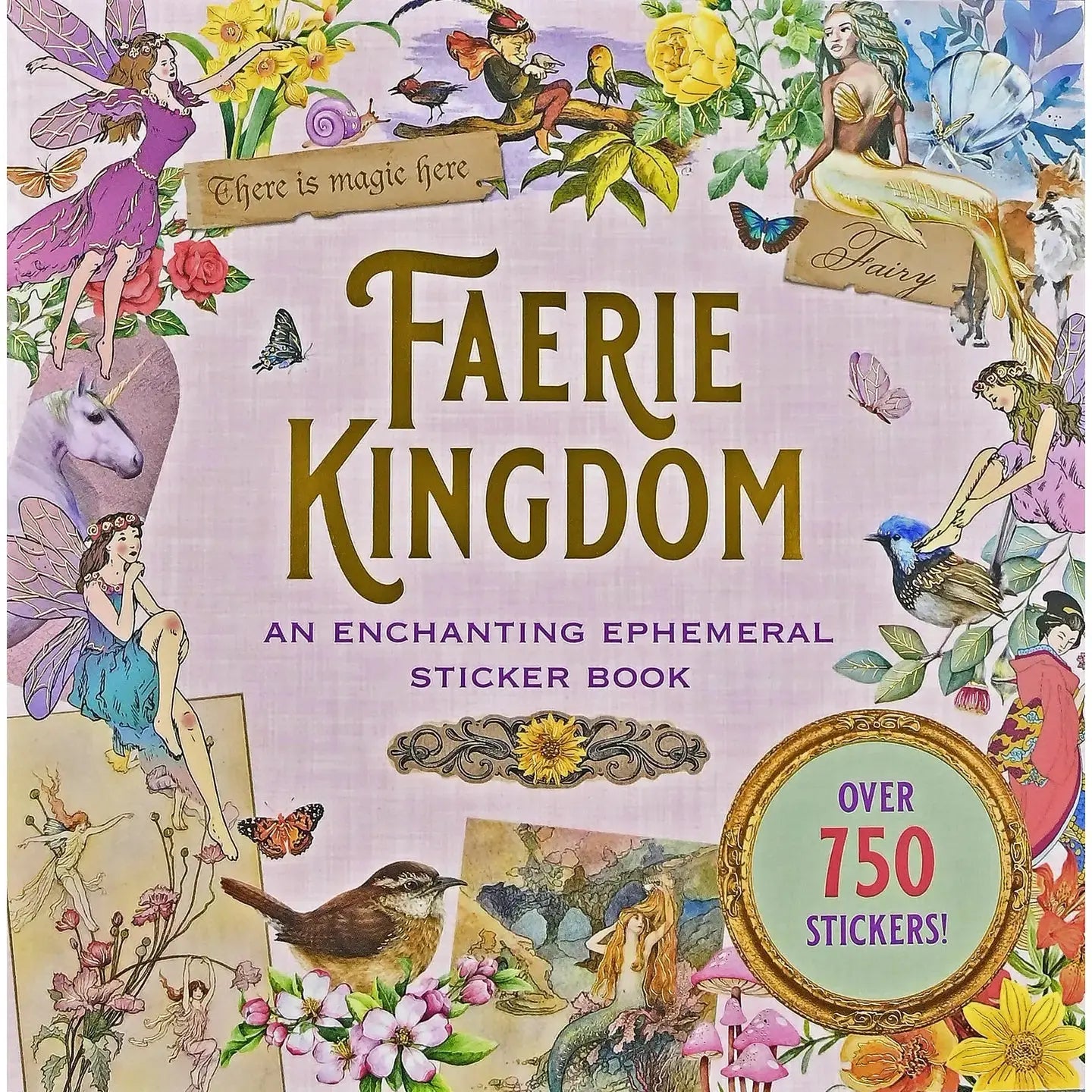 Sticker Book - Faerie Kingdom Peter Pauper Press