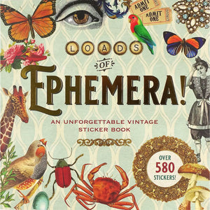 Sticker Book - Loads of Ephemera Peter Pauper Press