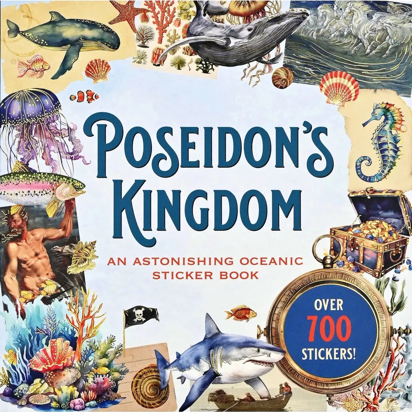 Sticker Book - Poseidon's Kingdom Peter Pauper Press