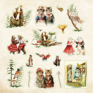 Sticker Book - Zoological Ephemera Peter Pauper Press
