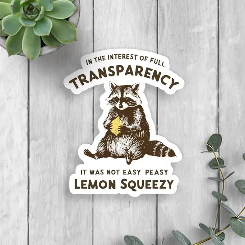 Sticker - Lemon Squeezy Expression Design
