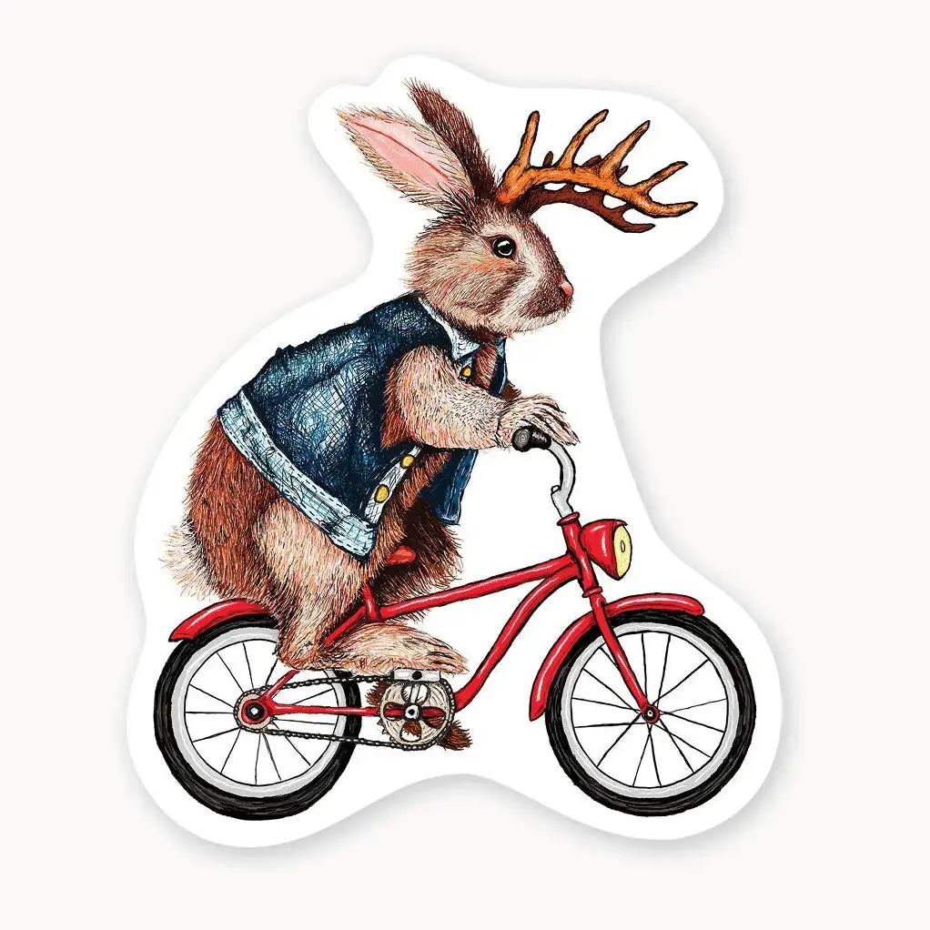 Sticker Mini - Bike-a-Lope Nice Enough Stickers