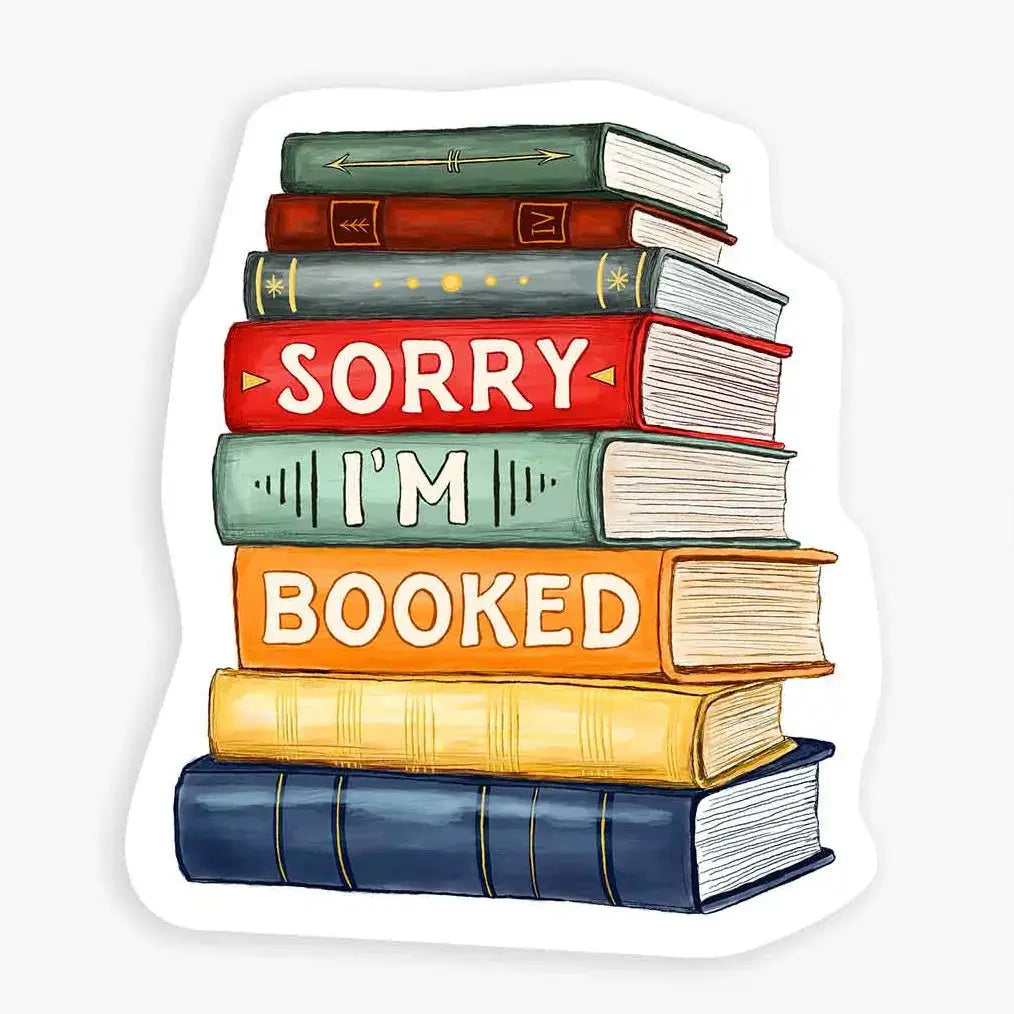 Sticker Mini - Booked Nice Enough Stickers