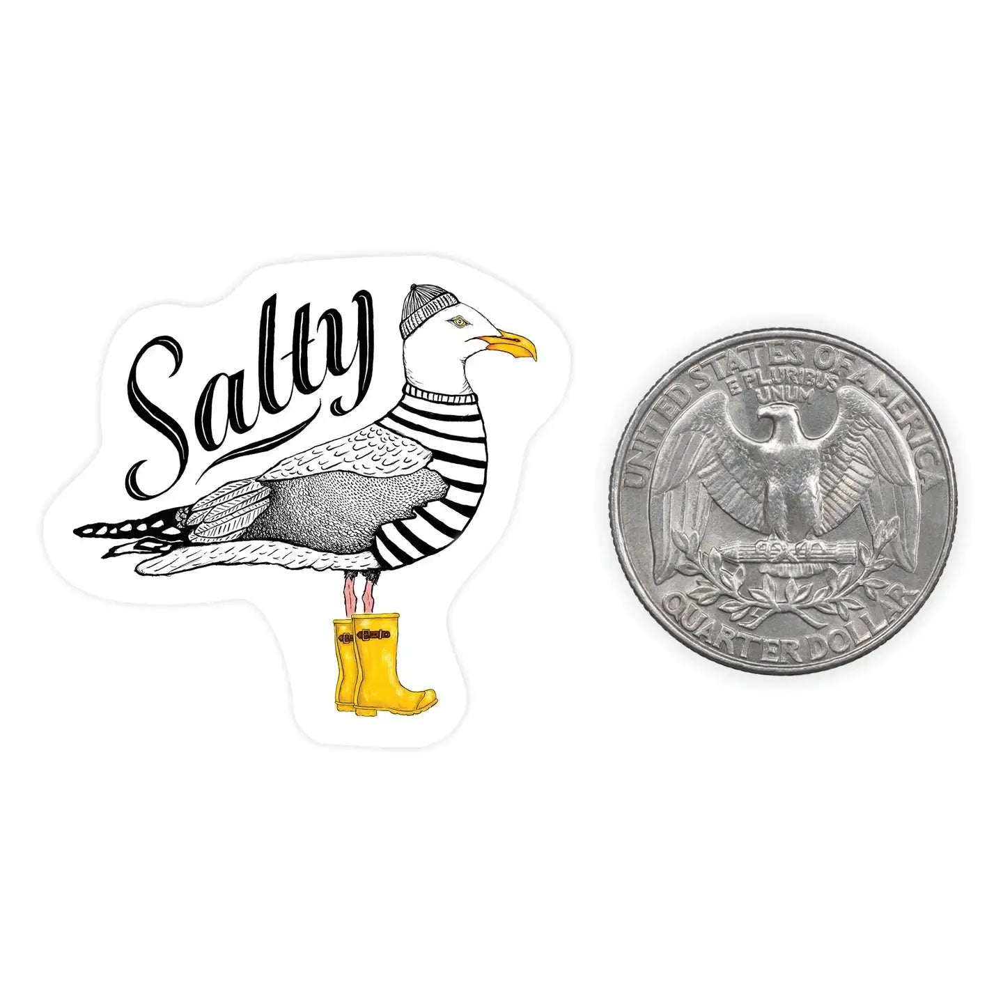 Sticker Mini - Salty Nice Enough Stickers
