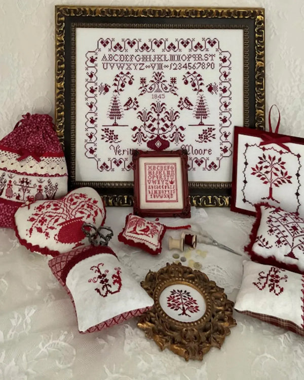 Stitches in Red by The Sampler Company - Colorado Cross Stitcher