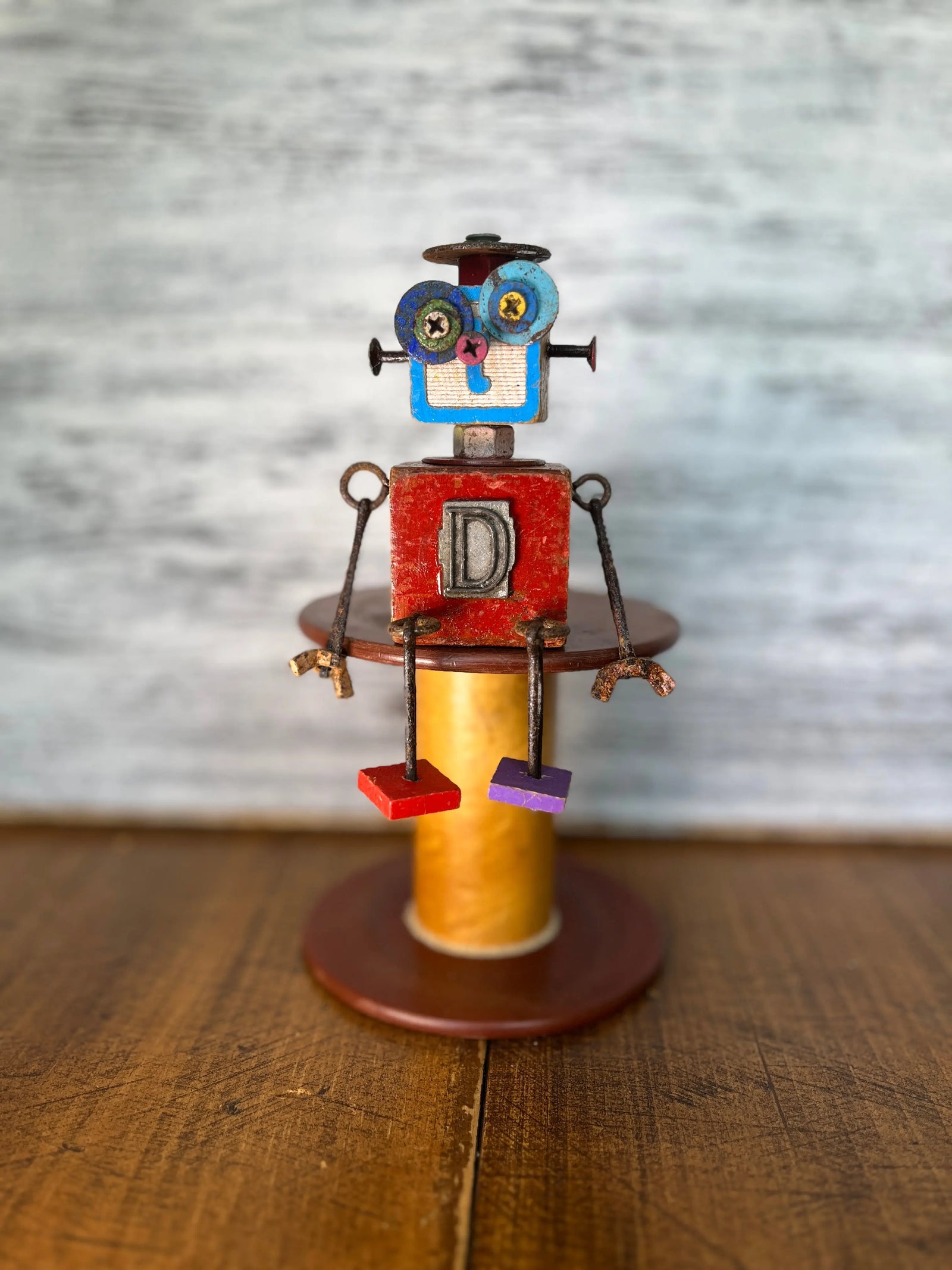 Stitching Buddies - Dashing Dan by Junkyard Bots Junkyard Bots