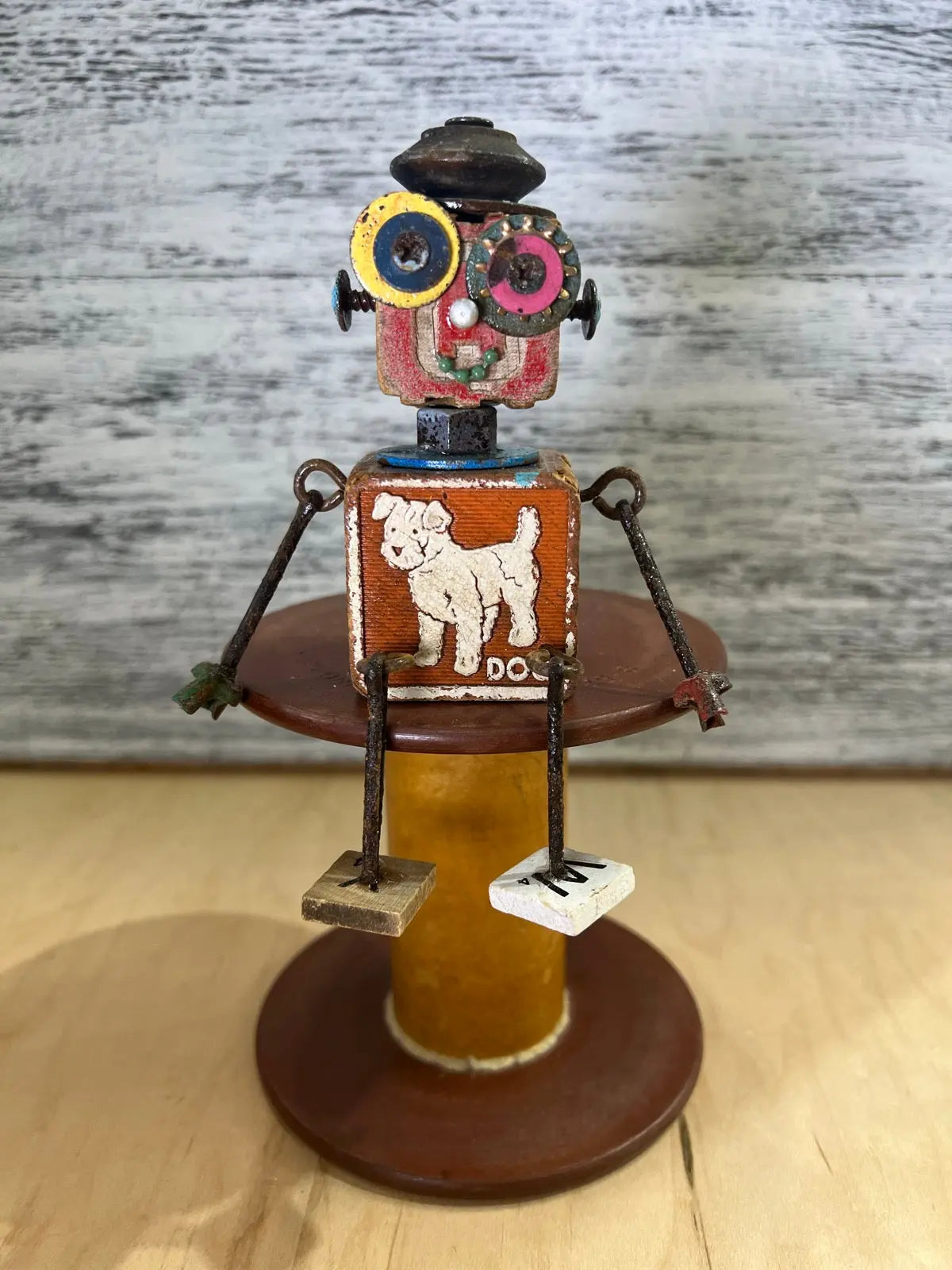 Stitching Buddies - Digby Drake by Junkyard Bots Colorado Cross Stitcher