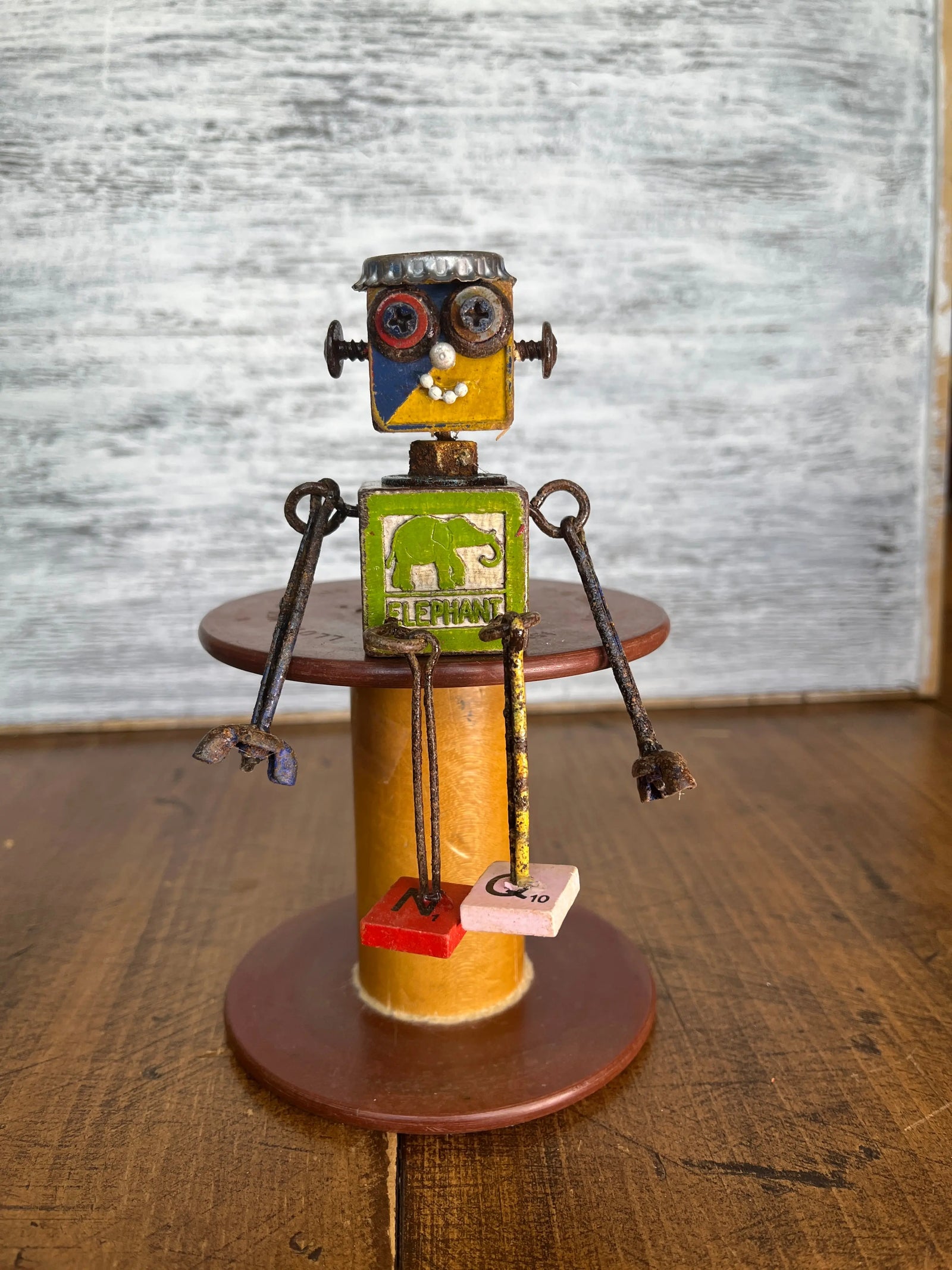 Stitching Buddies - Eliott Samuel by Junkyard Bots Junkyard Bots