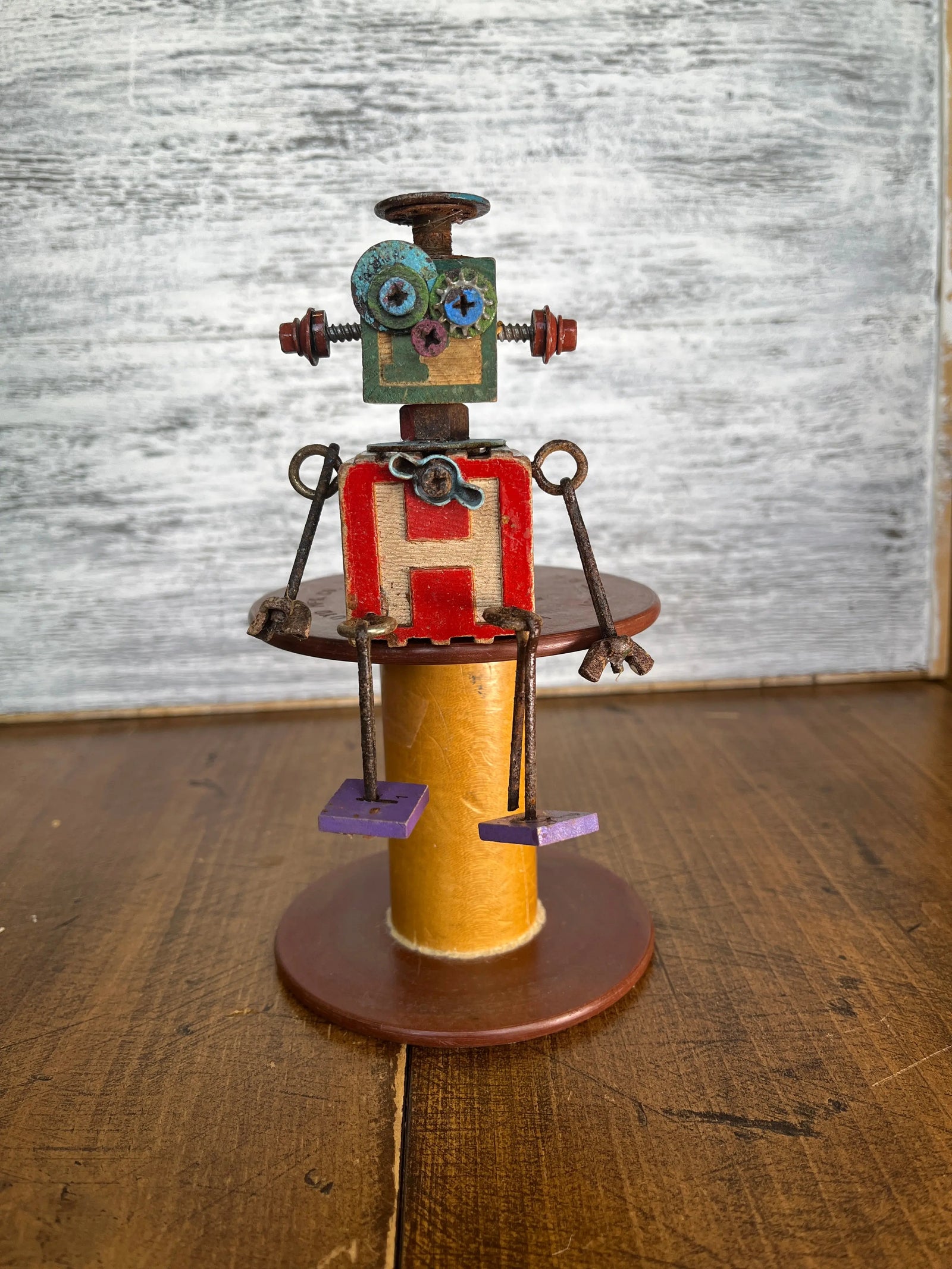 Stitching Buddies - Hendrix Thomas by Junkyard Bots Junkyard Bots