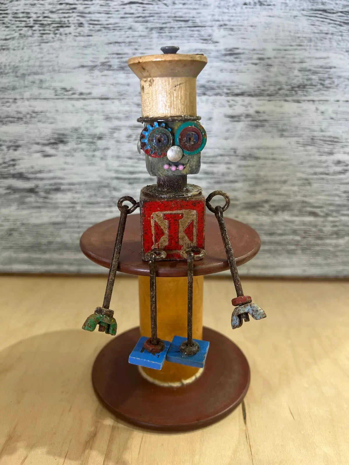 Stitching Buddies - Irena Ruth by Junkyard Bots Colorado Cross Stitcher