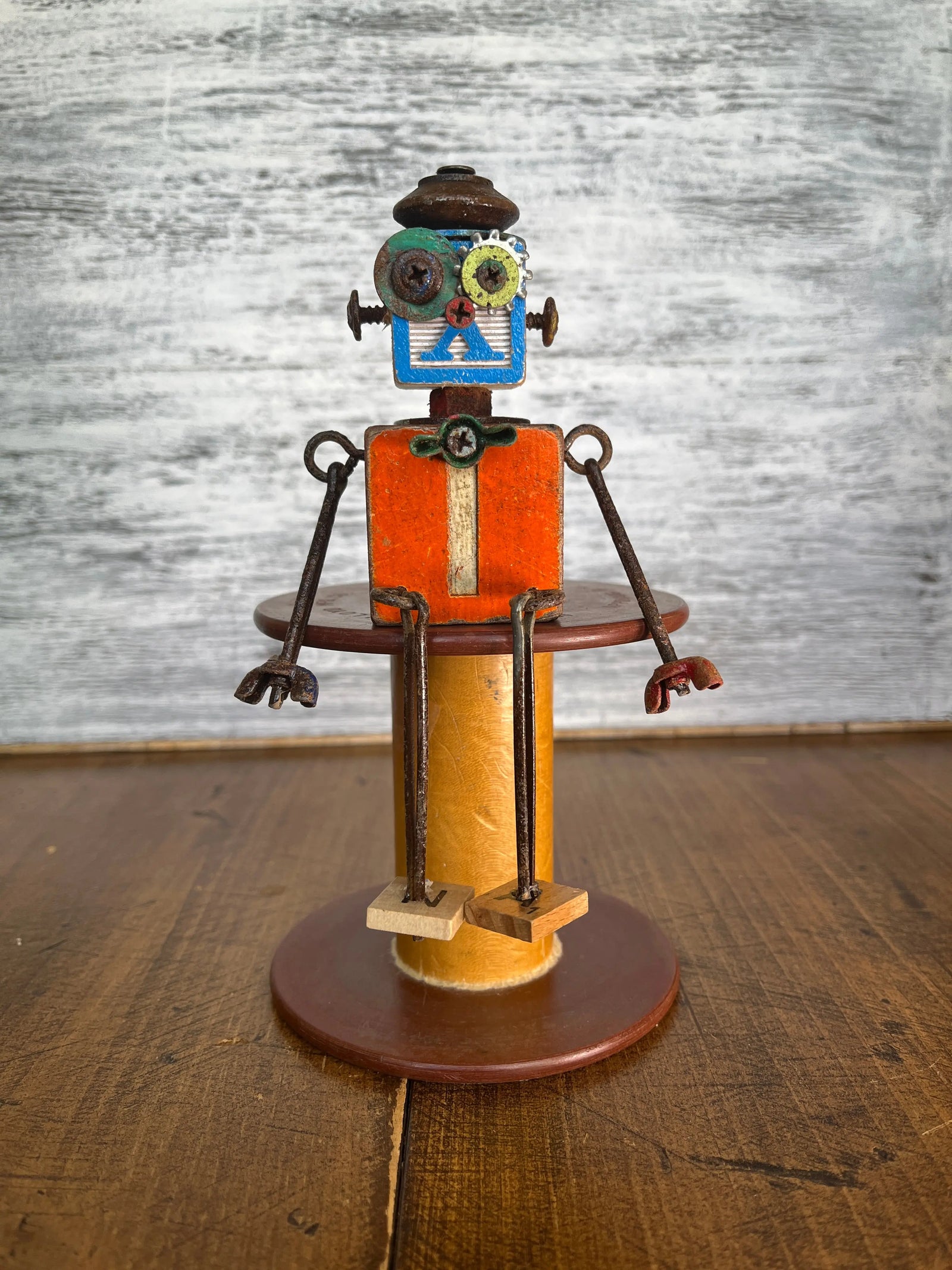 Stitching Buddies - Irvin Wallace by Junkyard Bots Junkyard Bots