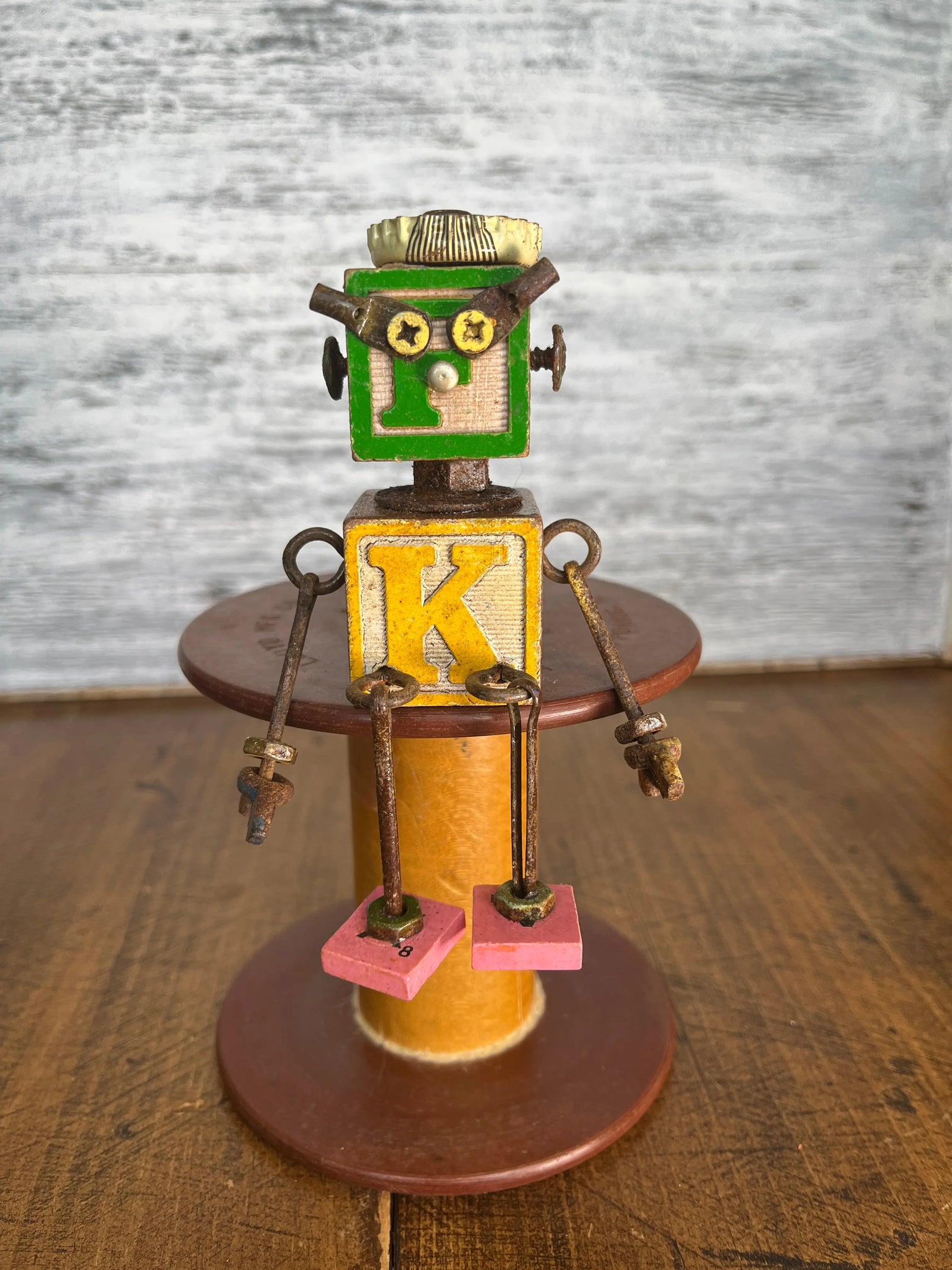 Stitching Buddies - Kelvin Scott by Junkyard Bots Junkyard Bots