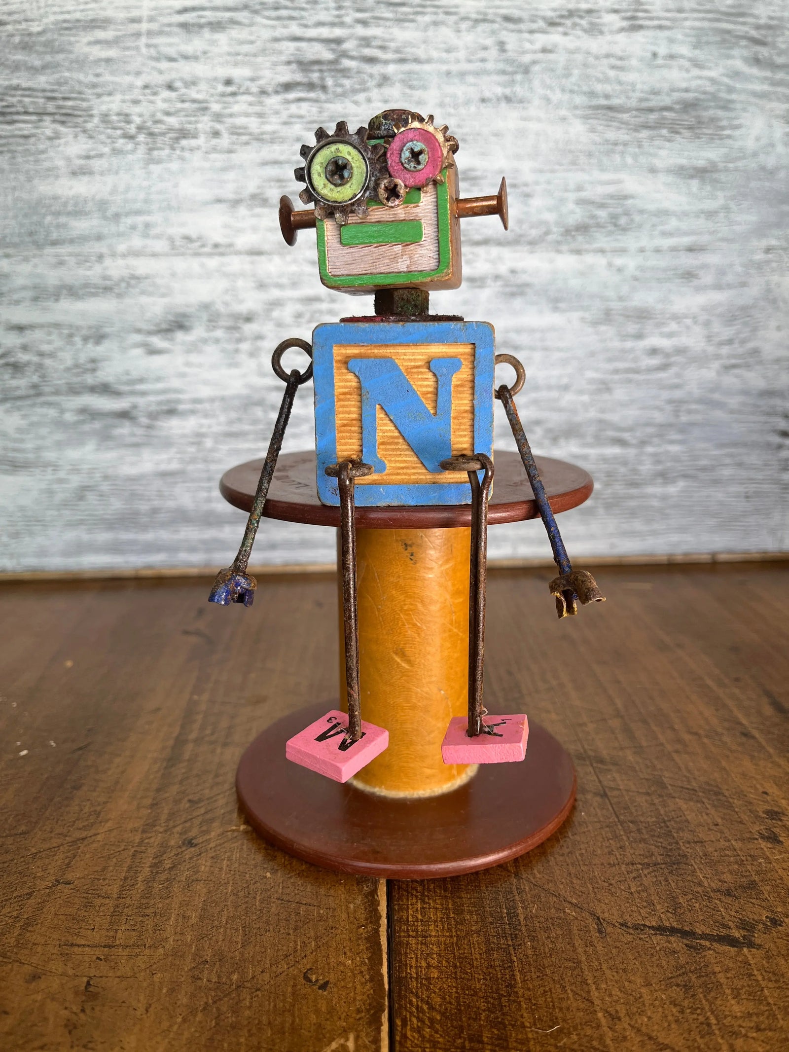 Stitching Buddies - Ned Nickerson by Junkyard Bots Junkyard Bots