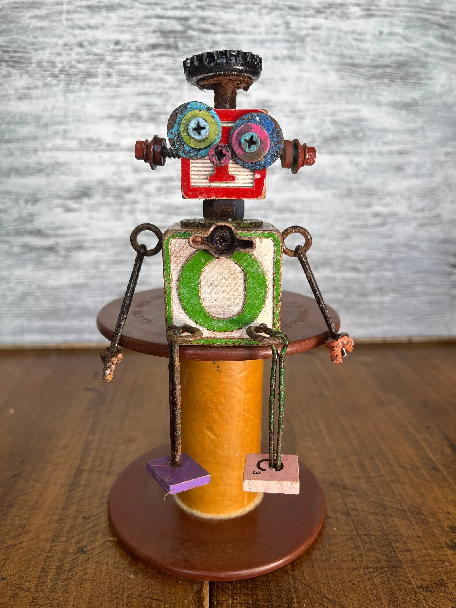 Stitching Buddies - Olga Henrietta by Junkyard Bots Junkyard Bots