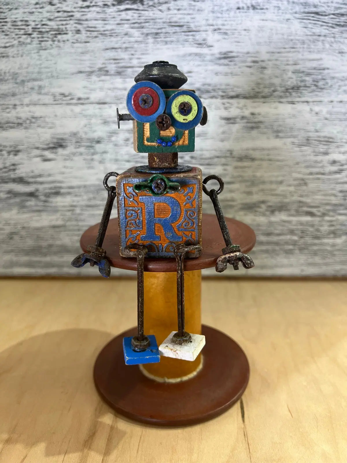 Stitching Buddies - Rebecca Marie by Junkyard Bots Colorado Cross Stitcher