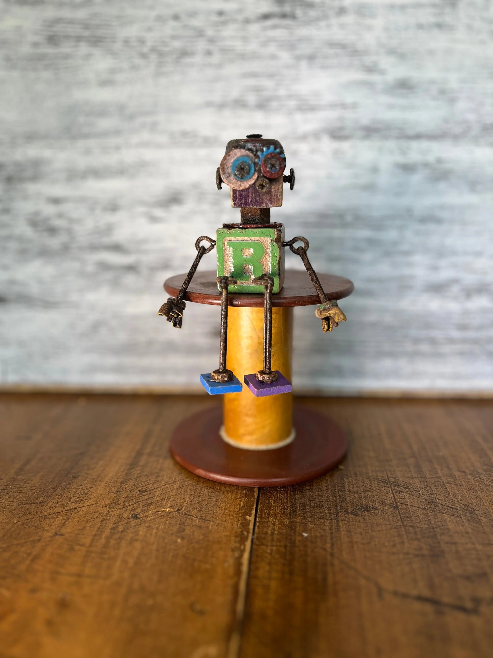 Stitching Buddies - Regina Randoph by Junkyard Bots Junkyard Bots