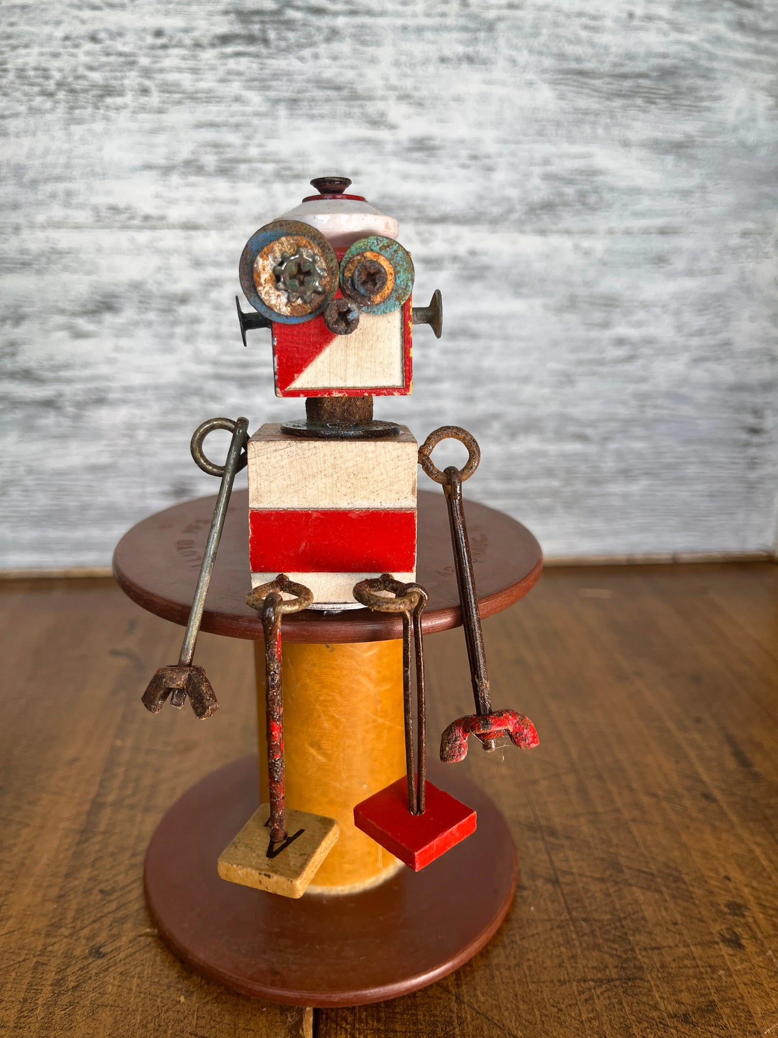 Stitching Buddies - Robbie Bobby by Junkyard Bots Junkyard Bots