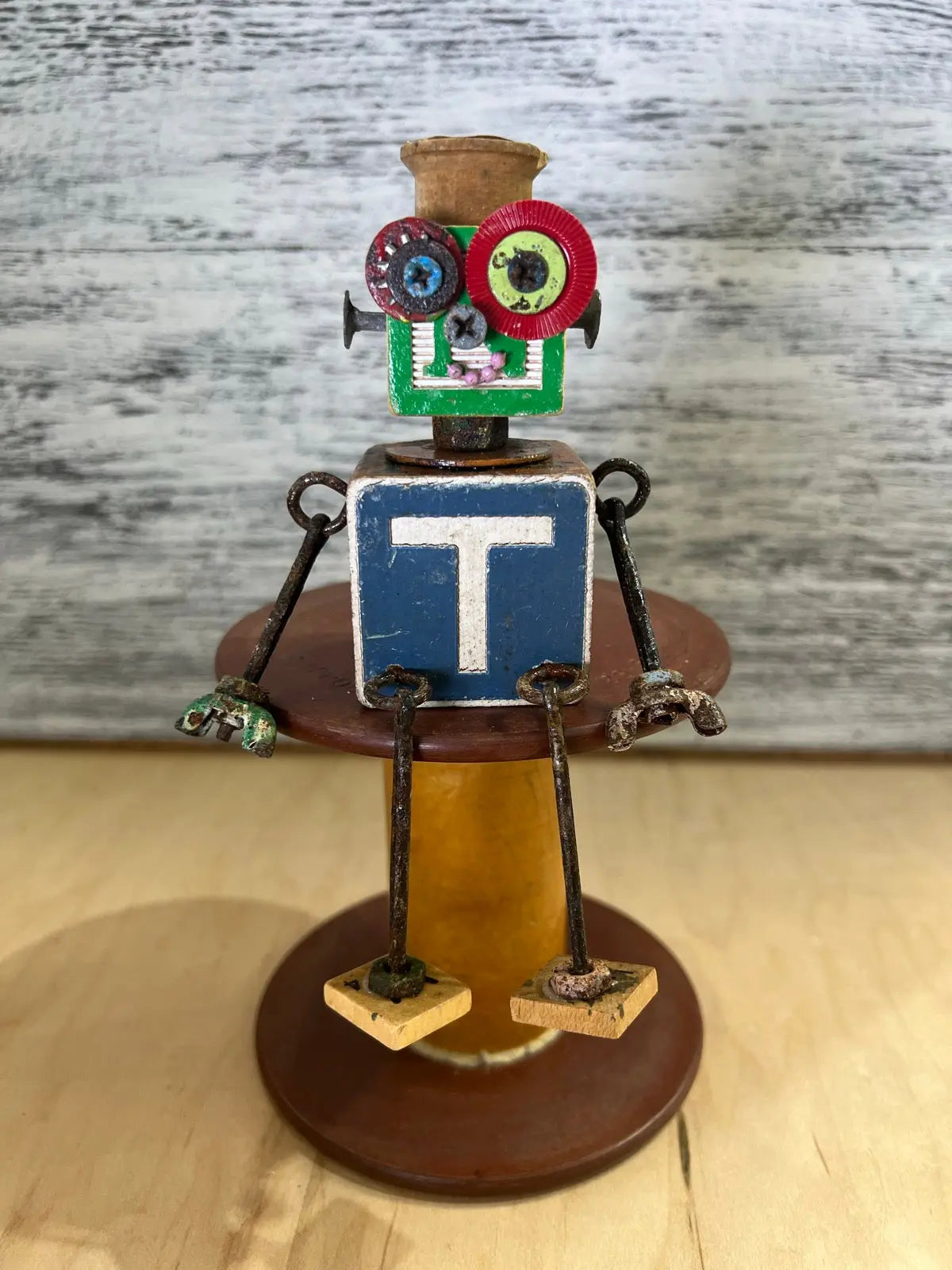 Stitching Buddies - Talia Lee by Junkyard Bots Colorado Cross Stitcher