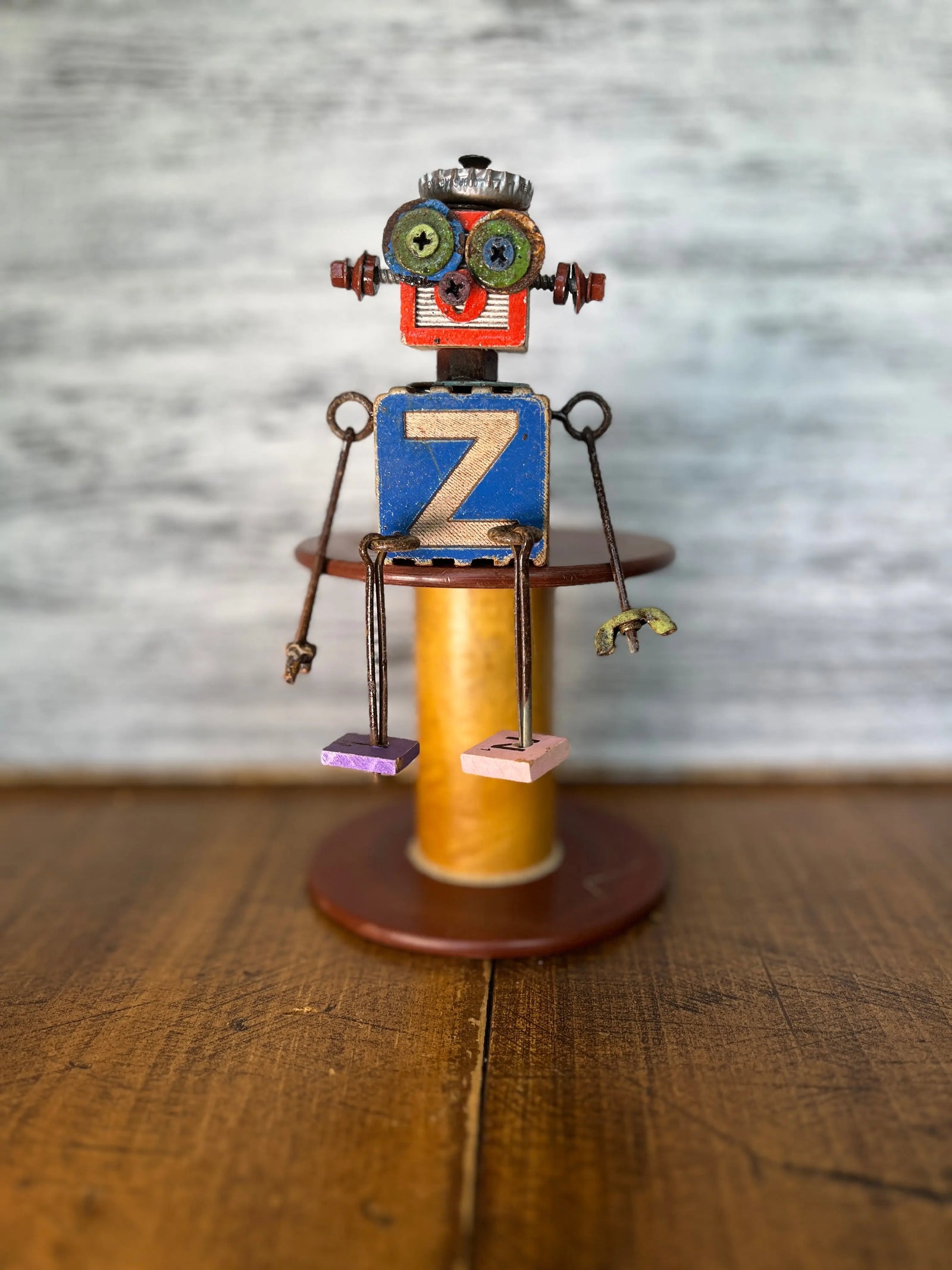 Stitching Buddies - Zeke Merriweather by Junkyard Bots Junkyard Bots