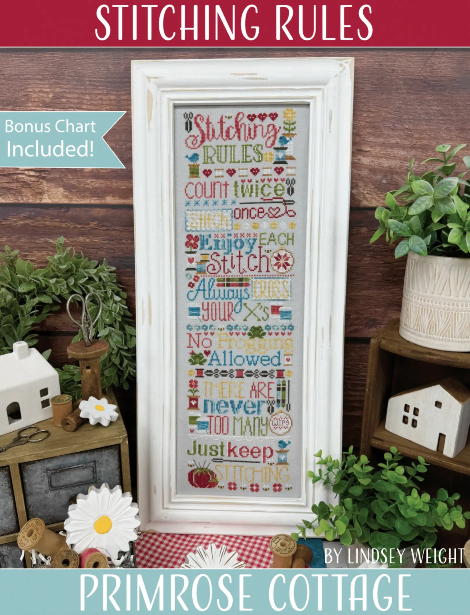 Stitching Rules by Primrose Cottage Primrose Cottage