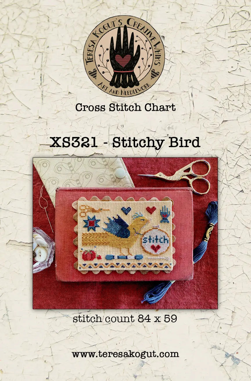 Stitchy Bird by Teresa Kogut Teresa Kogut