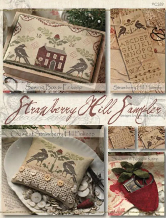 Strawberry Hill Sampler by With Thy Needle & Thread With Thy Needle & Thread