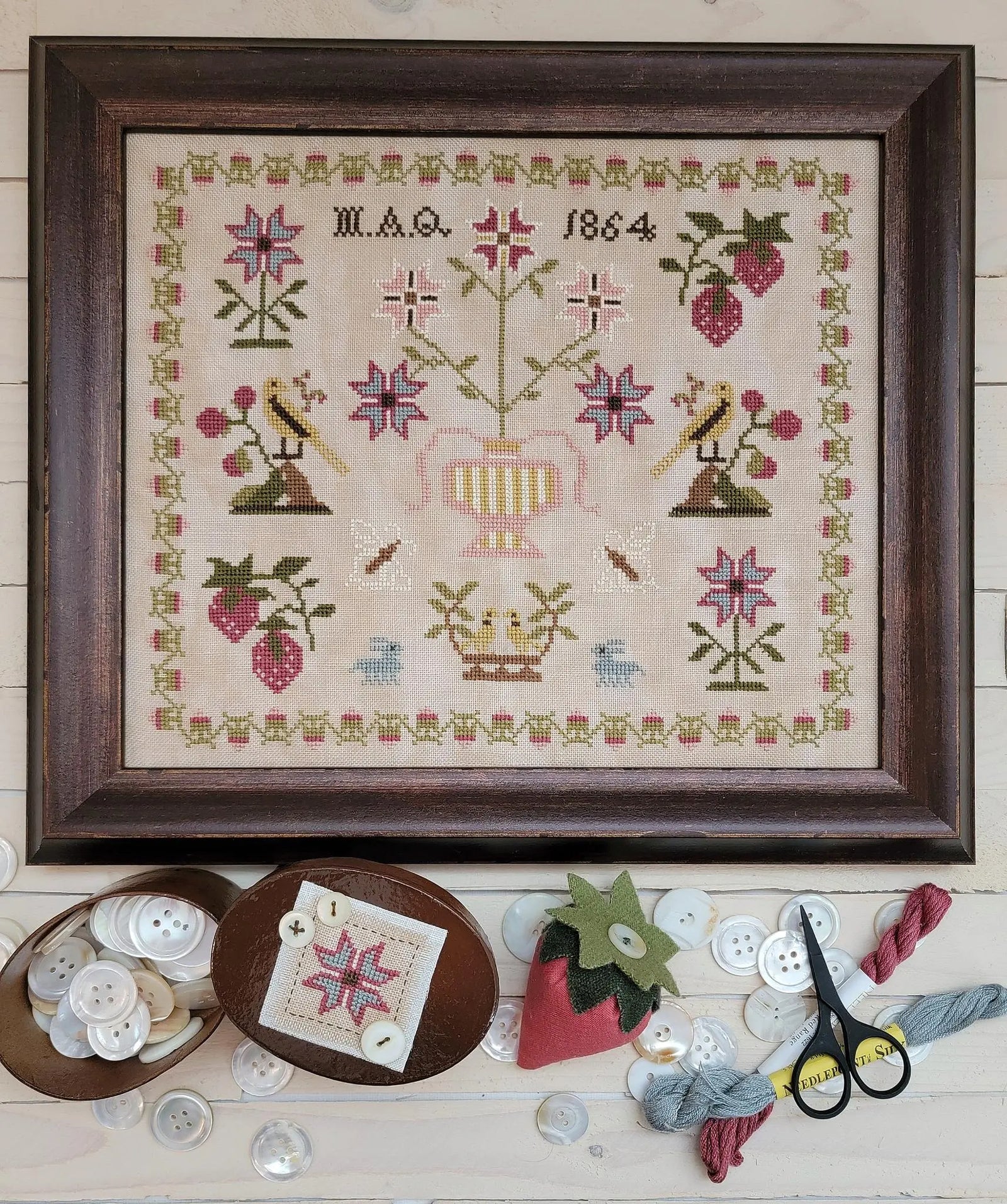 Strawberry Sampler FRAGMENT by Hello from Liz Mathews Hello from Liz Mathews